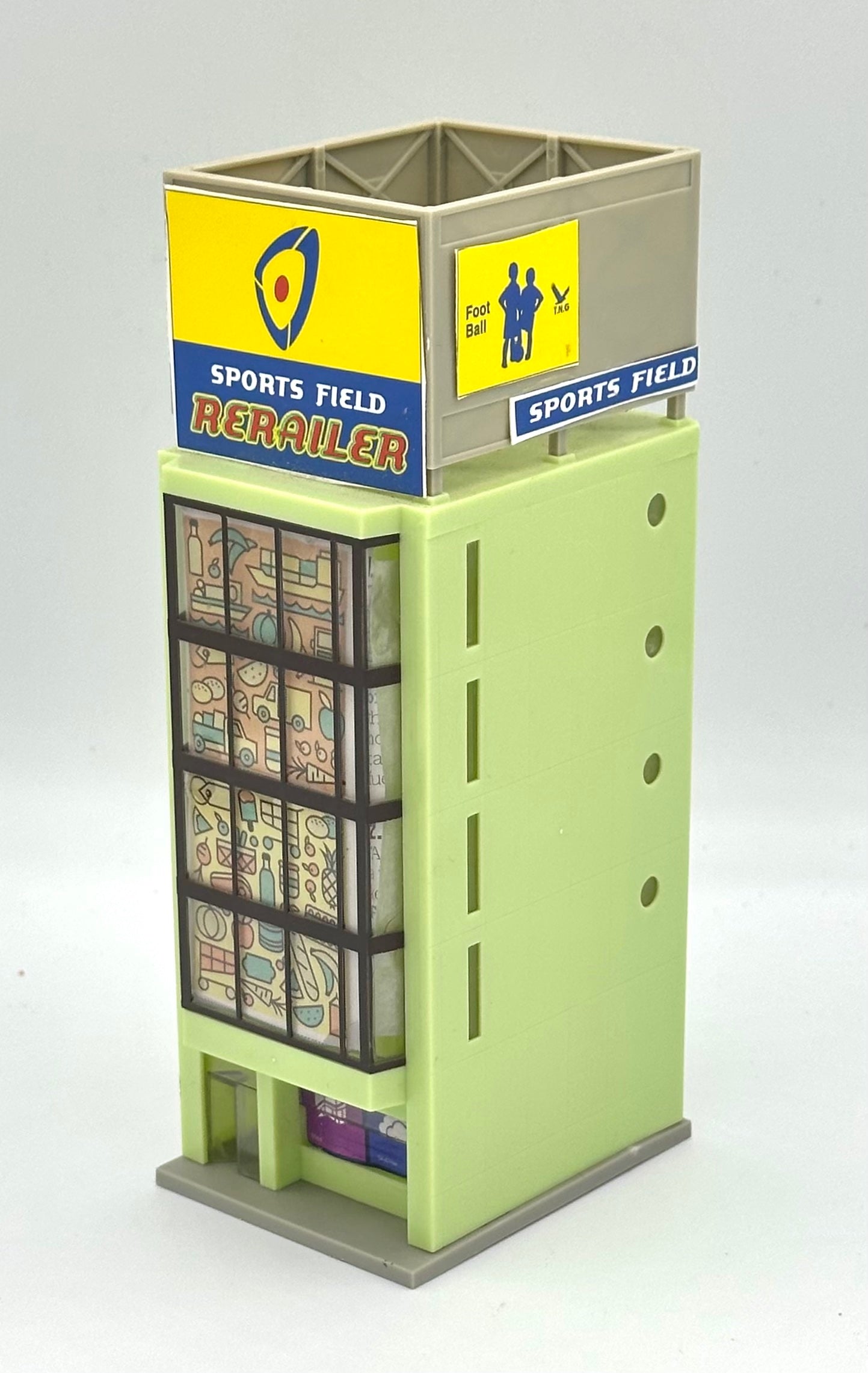 Tomix N Scale 4043 5-Story Office/Apartment Block.