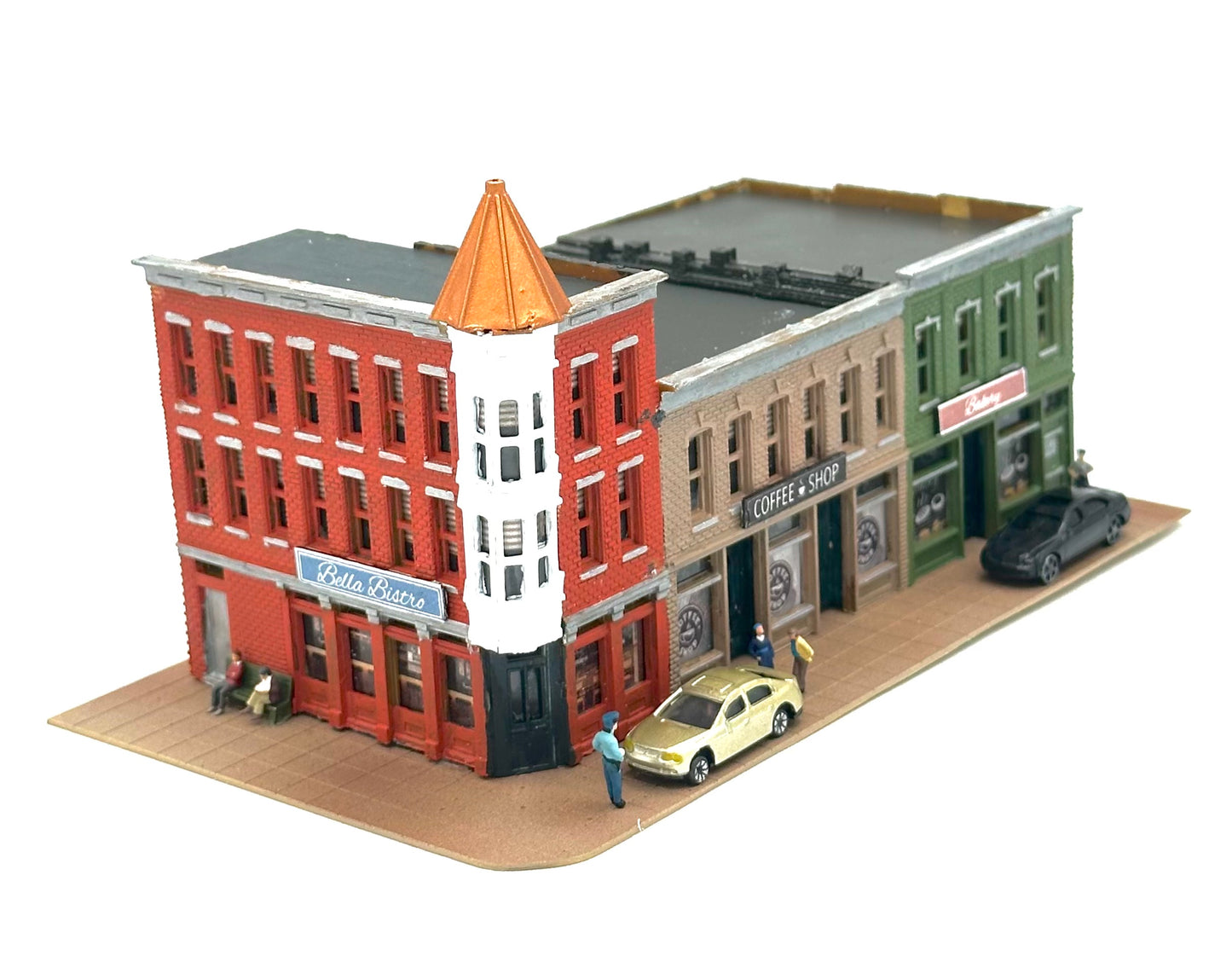 Walthers N Scale Merchants Row II Downtown New Diorama