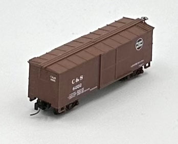 Micro Trains MTL 15106 Nn3 Narrow Gauge Colorado Southern 30'Box Car