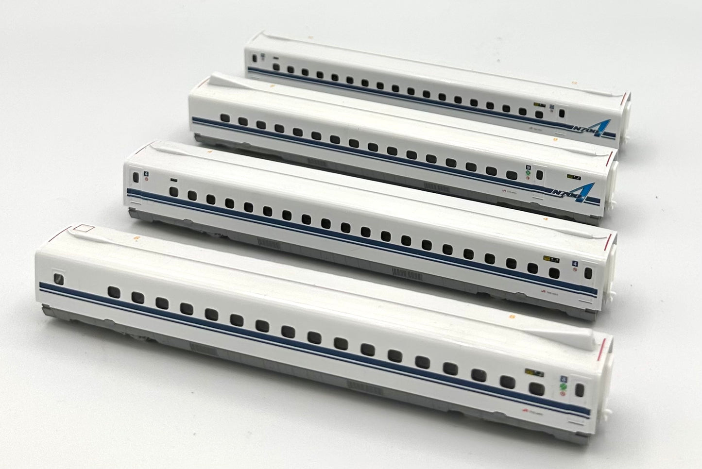 Kato N Scale 10-1176 N700A Series Shinkansen "Nozomi" Add on 4 pc