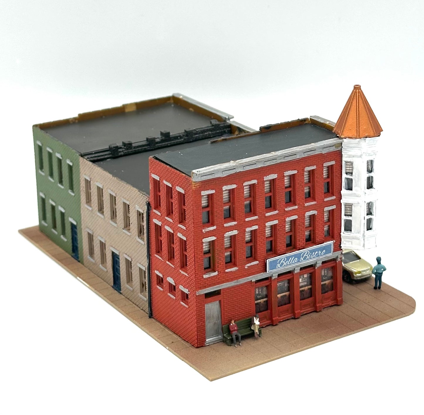 Walthers N Scale Merchants Row II Downtown New Diorama