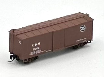 Micro Trains MTL 15106 Nn3 Narrow Gauge Colorado Southern 30'Box Car