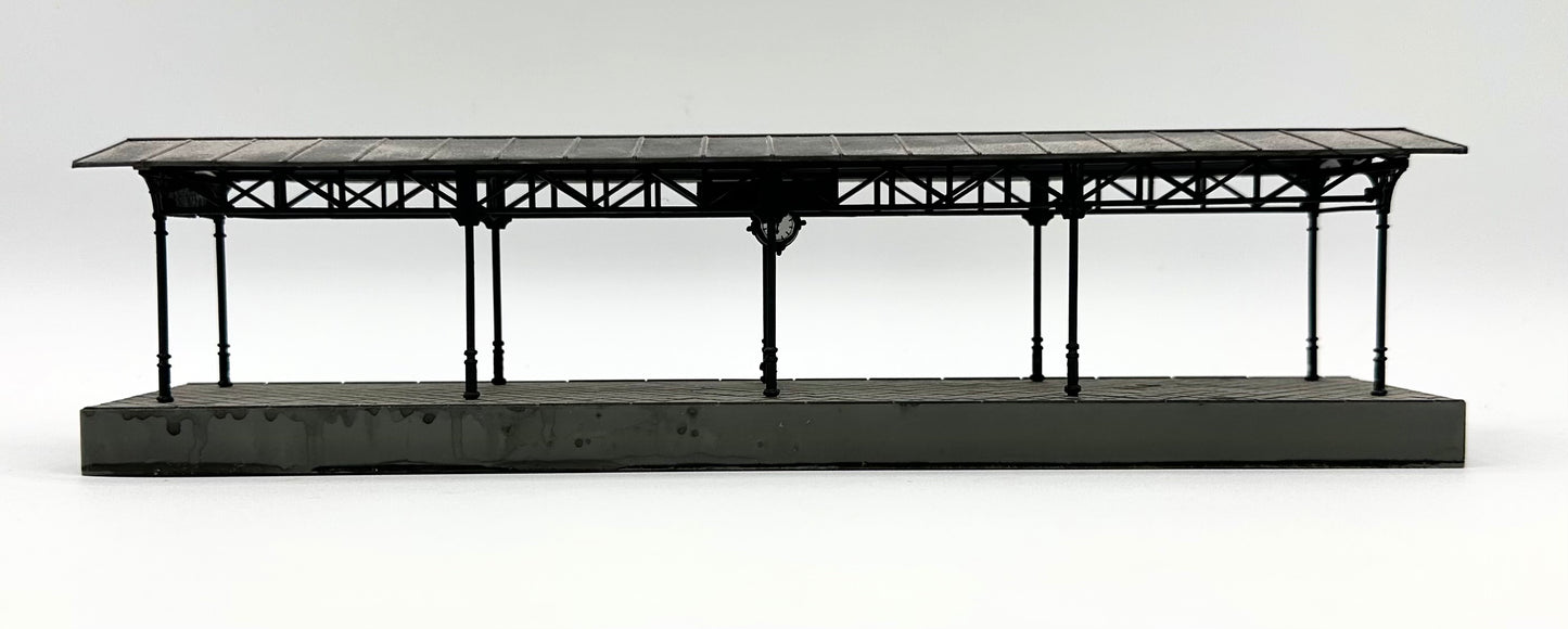 Faller HO 110099 Waldbrunn Station/Additional Platform + Mercedes Car Fully Assembled