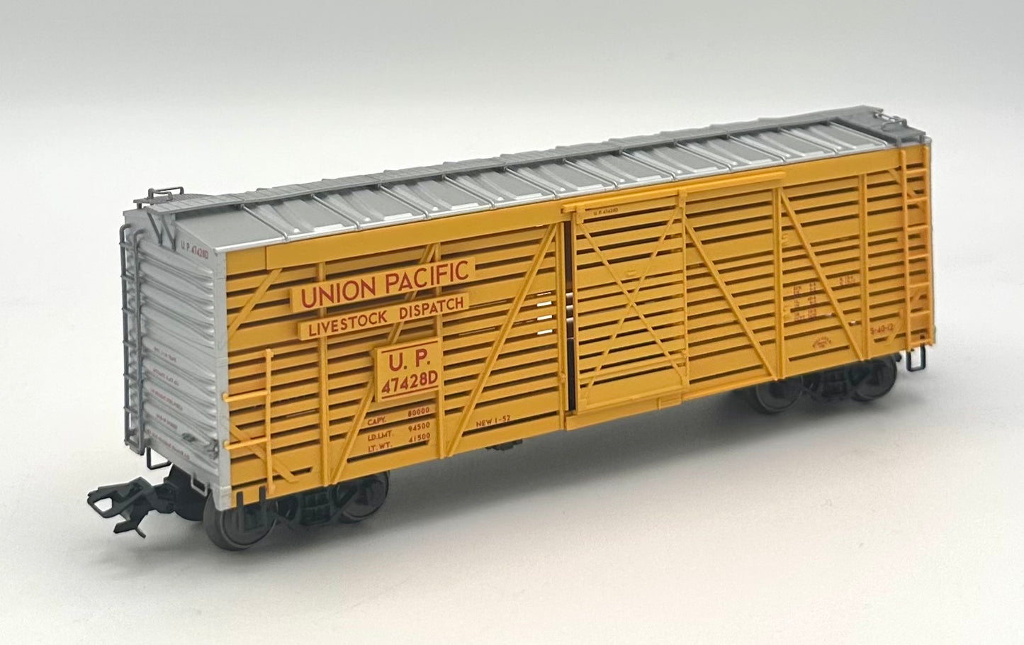 Marklin 45690 HO Scale Union Pacific 3 Stock Car Set