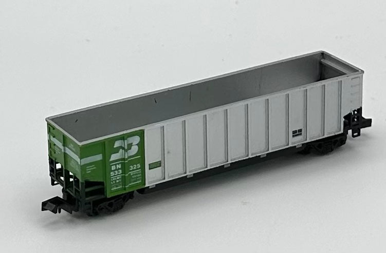 Deluxe Innovations N Scale Burlington Northern 14 Panel CoalPorter w/o Load BN533325