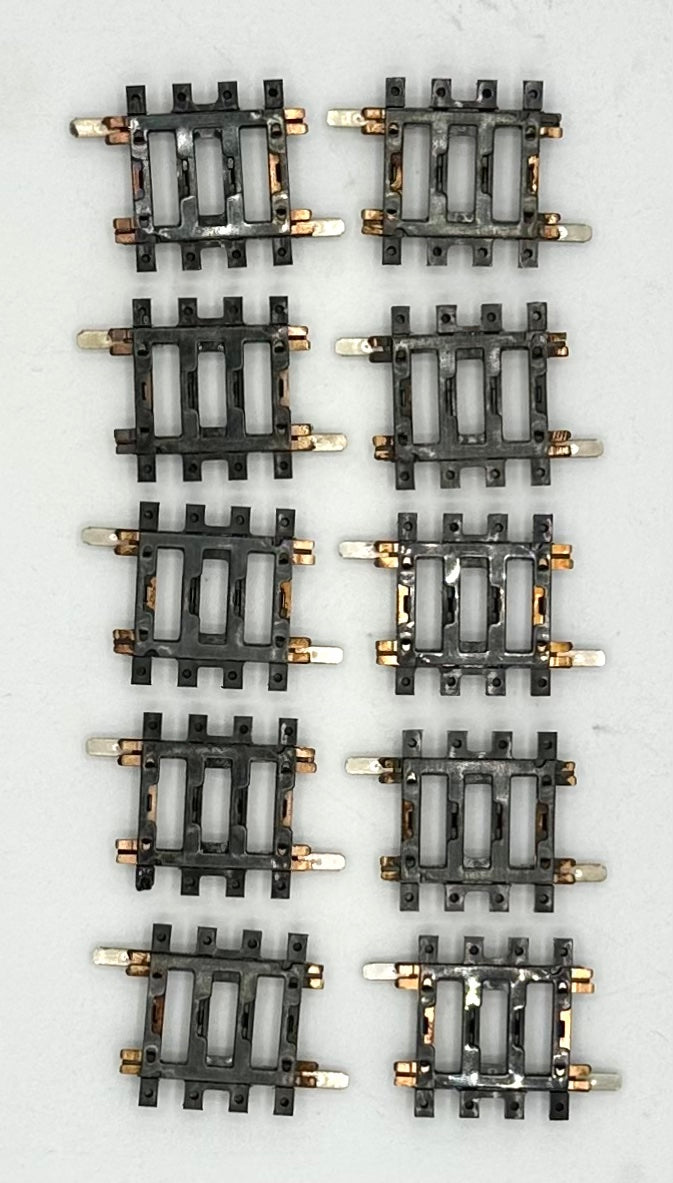 Marklin 2203 HO K-Track 3-Rail Straight Track 1 3/16" 3mm 10pc pack