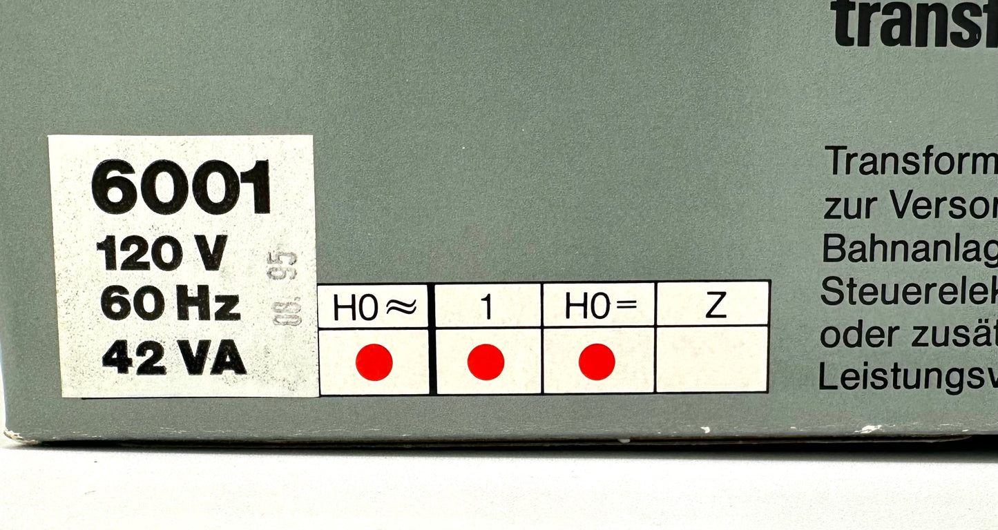 Marklin 6001 Digital 42VA 120v