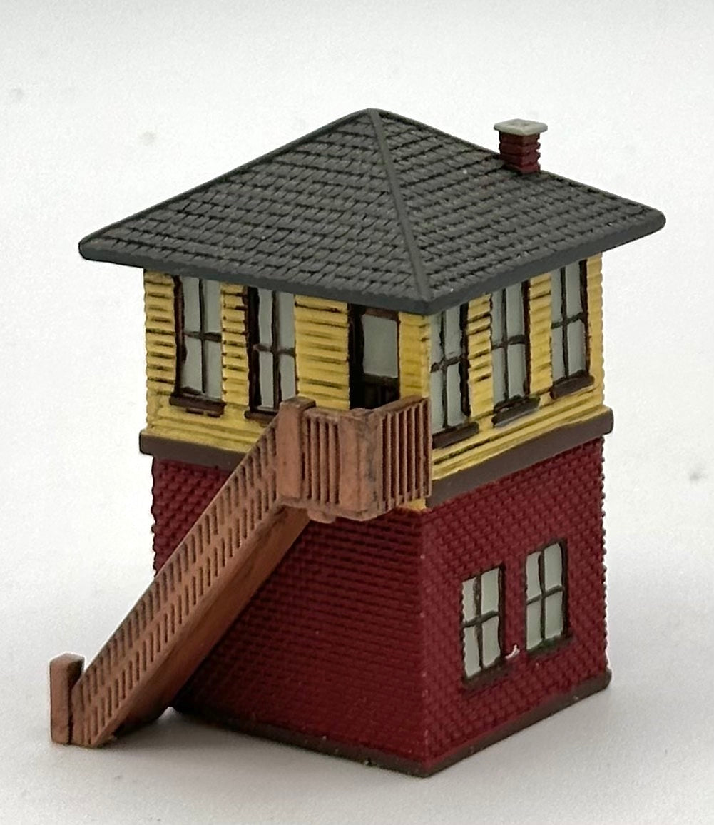 Z Scale Resin Trackside Signal Tower Fully Assembled