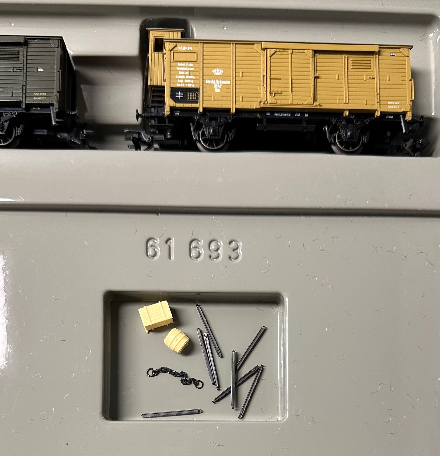 Marklin 4789 HO German State Railroad 8 Car set from different Provincial Railroads around 1910
