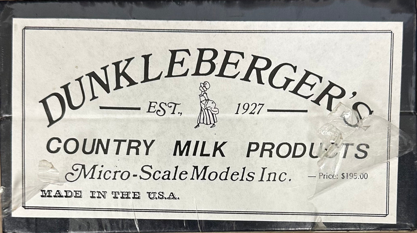 Micro-Scale Models DunkleBerger's HO Country Milk Products Building Kit No. 366, Factory Sealed