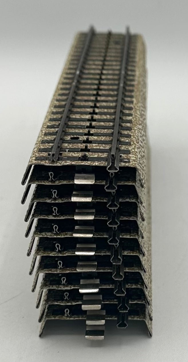 Marklin 5106 HO Scale M Track Straight Track 7 3/8" 3-Rail AC 10pc