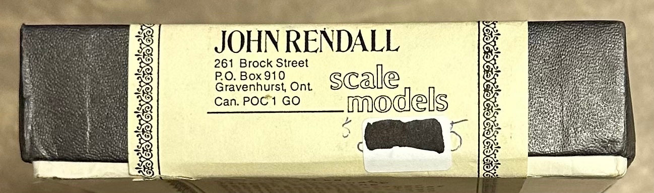 John Rendall Model HO Building" No Compromise" Wards Salvage