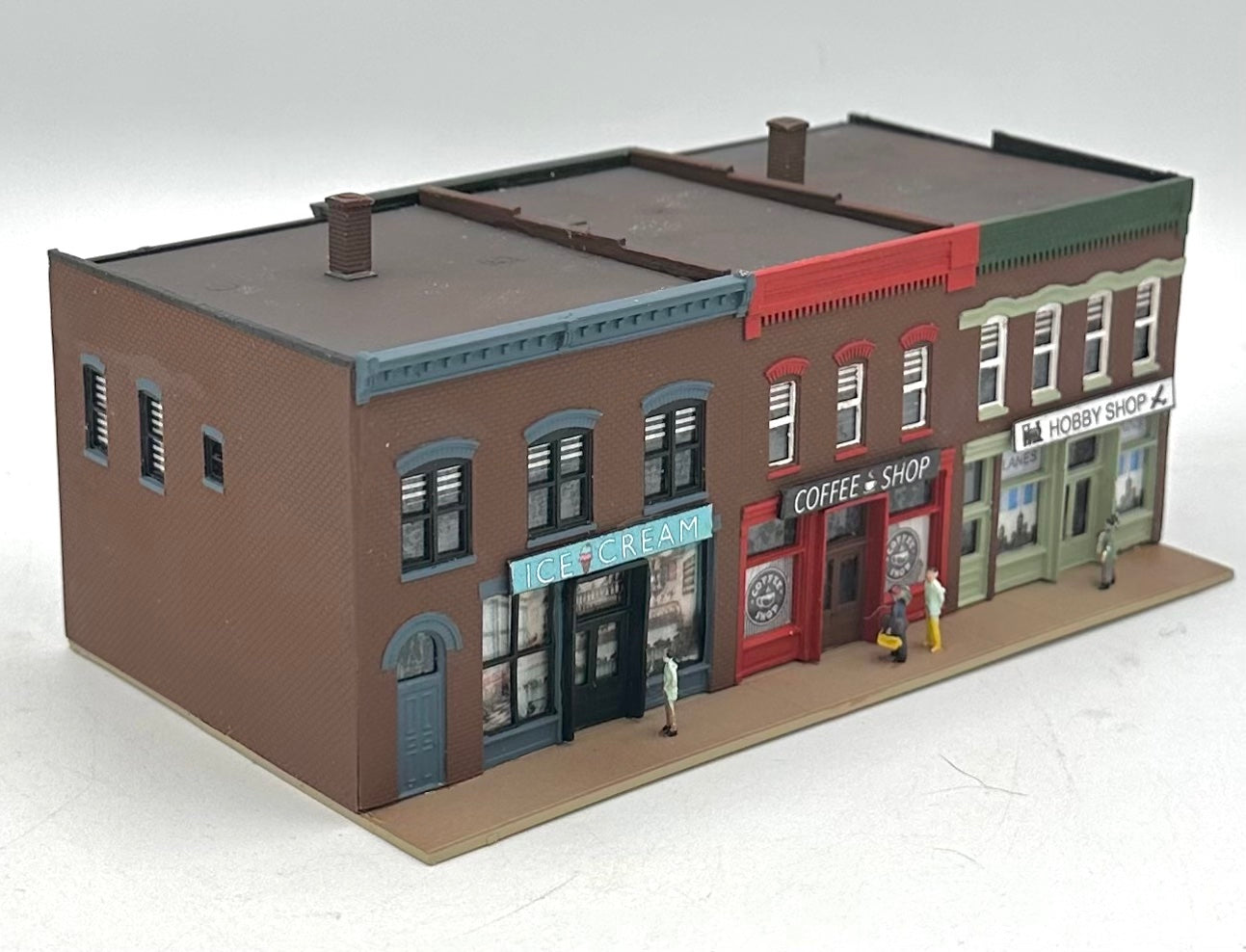 Walthers 933-3851 N Scale Merchants Row III Downtown New Lighted Diorama