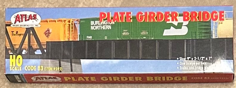 Atlas #592 HO Scale Code 83 Plate Girder Bridge