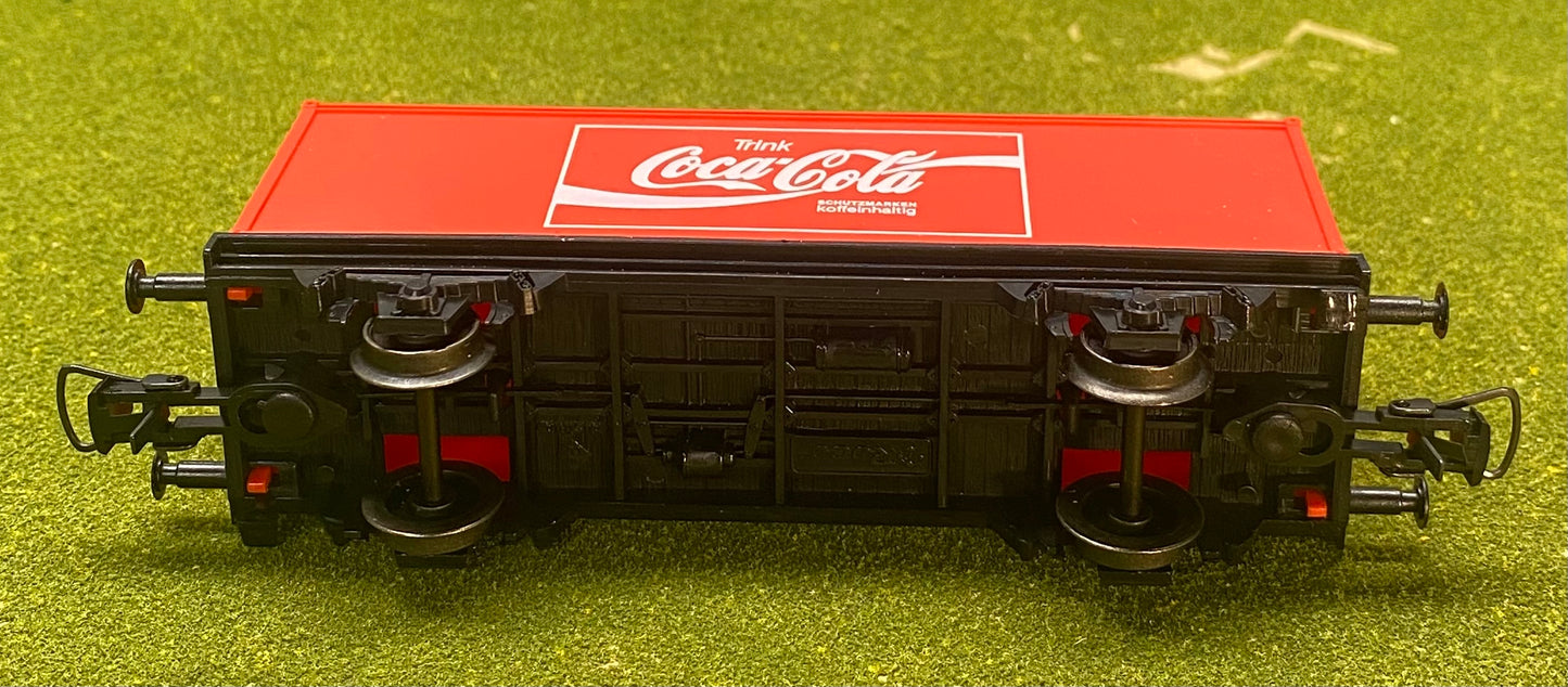 ROCO HO Scale VERY RARE Coca-Cola Box Car "Le Buffet"Series made For Karstadt Restaurants-Cafes