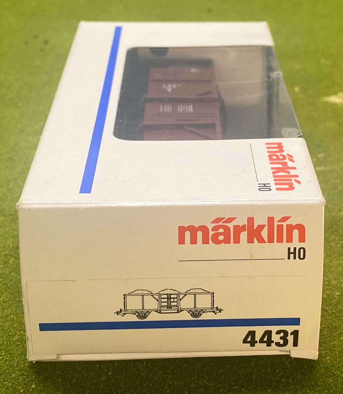 Marklin 4431 HO Scale DB Open High Sided Gondola W/ Load #510 2 381-9