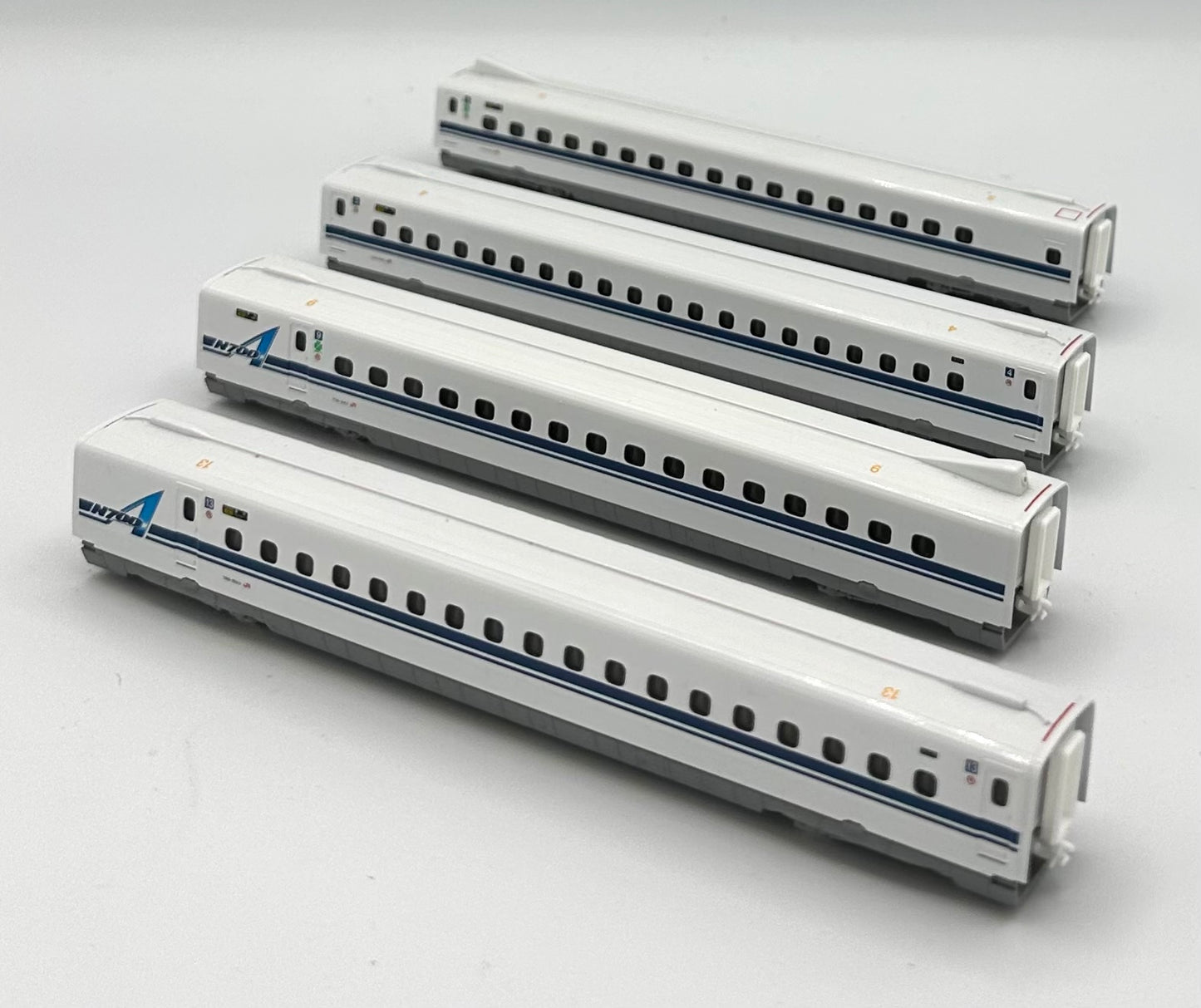 Kato N Scale 10-1176 N700A Series Shinkansen "Nozomi" Add on 4 pc