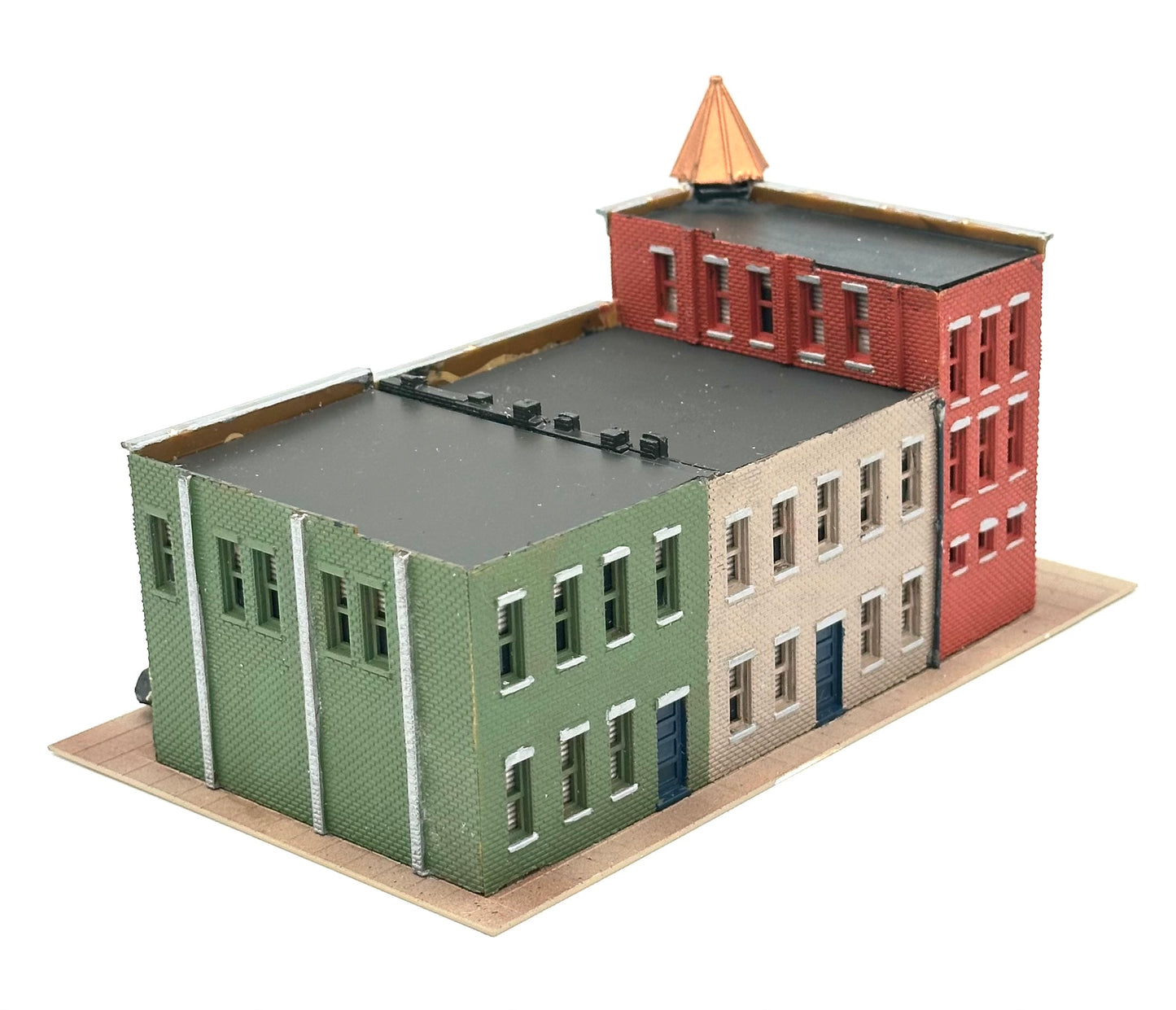 Walthers N Scale Merchants Row II Downtown New Diorama