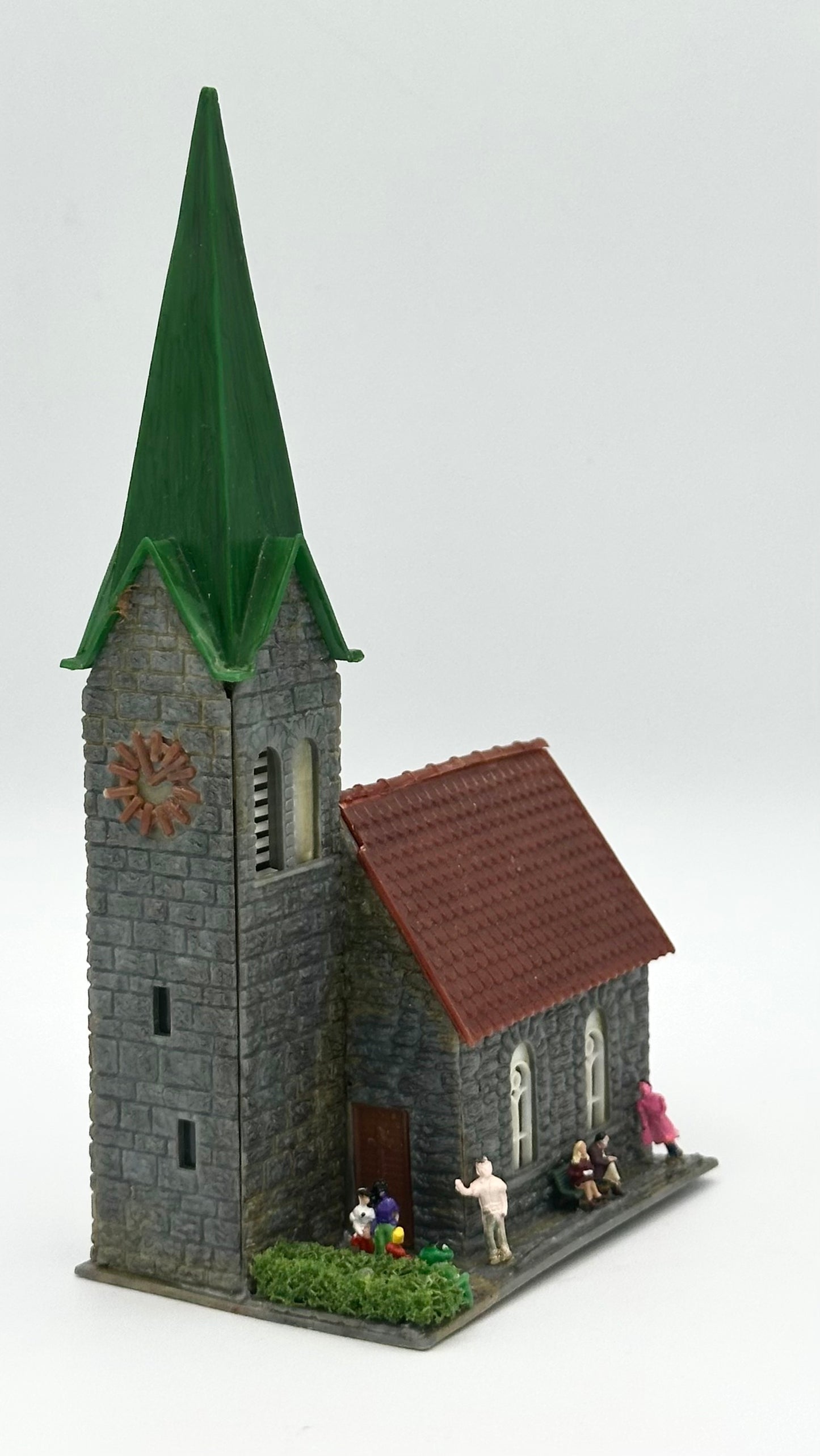 Faller N Scale Building Small Country Church Lighted