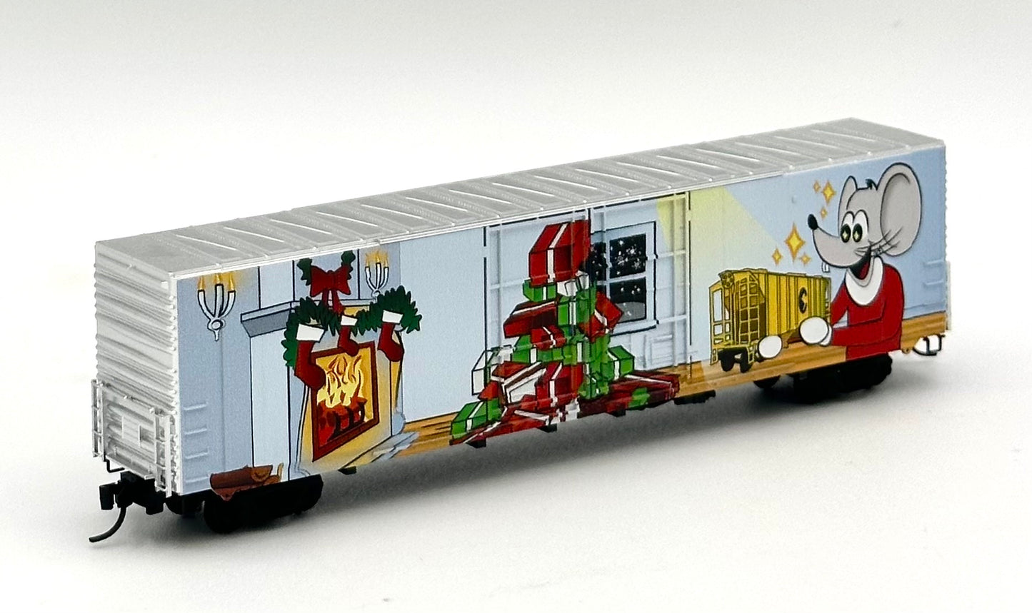 Micro Trains MTL N Scale 102 00 170 Micro Mouse 2021 Christmas 60'HC Box Car
