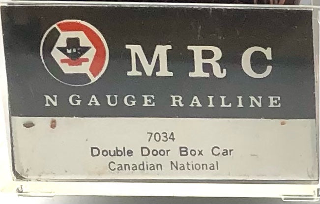 MRC N Scale 7034 Canadian National CN561729 50' Double Door Boxcar