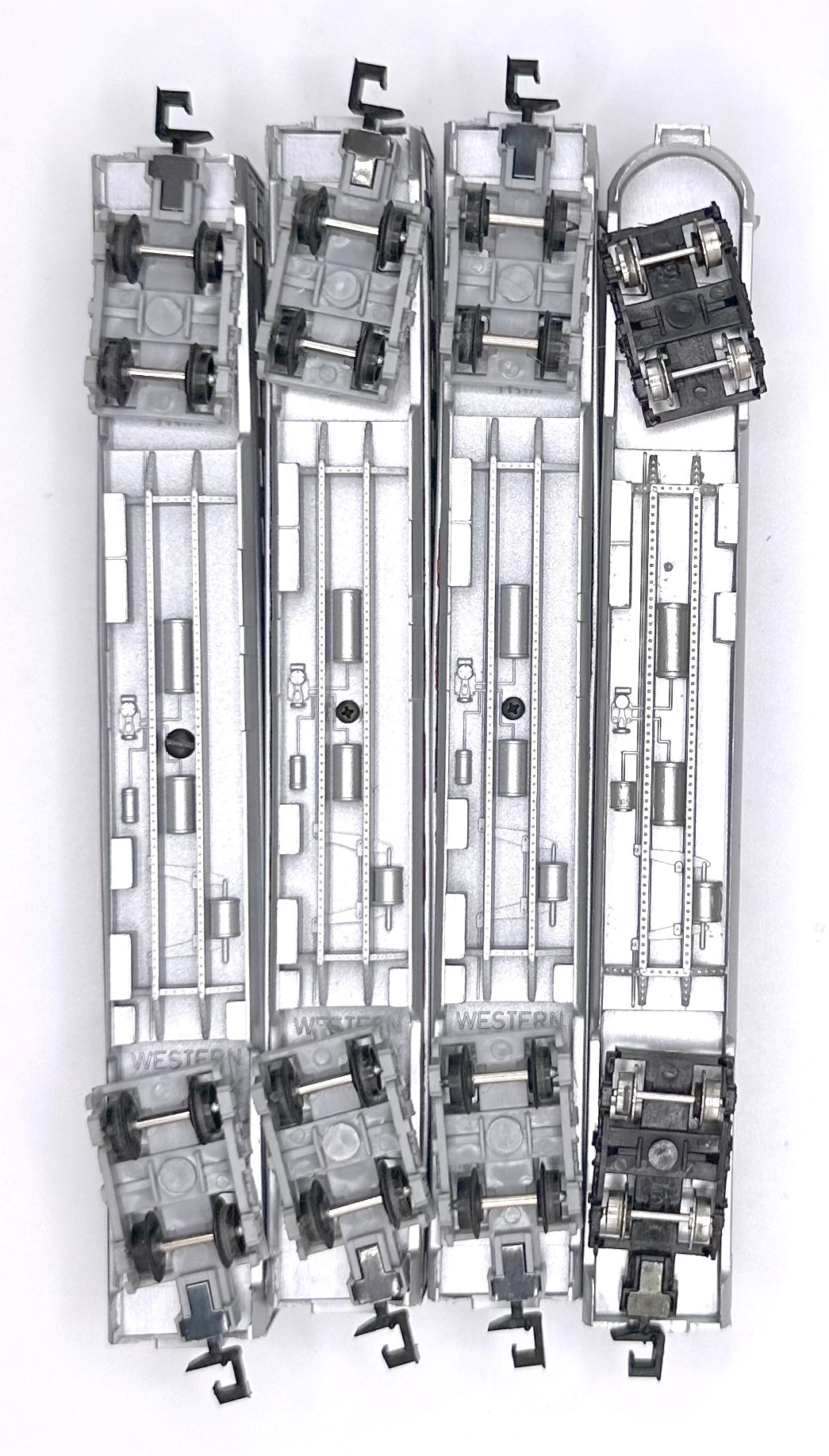 MiniTrix N Scale 4 Car Amtrak Passenger Car set