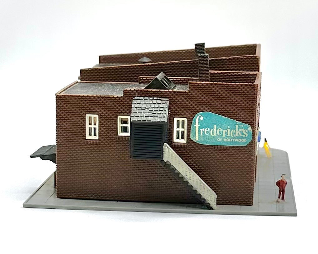 N Scale Buildings 2 Separate, 2 Story Shops , Beth's and Cafe, Fully Assembled
