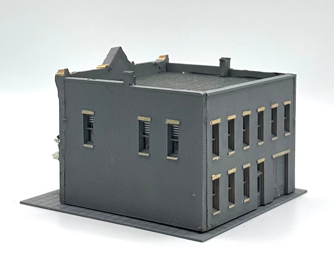 Woodland Scenics DPM N Scale French Restaurant 2-Story Building. " Cafe de Flore"