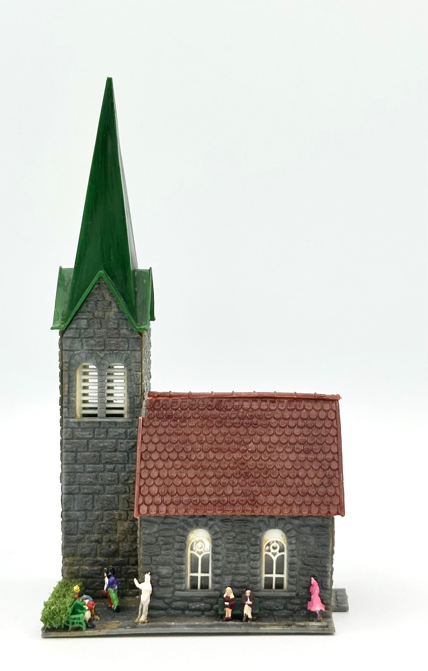 Faller N Scale Building Small Country Church Lighted