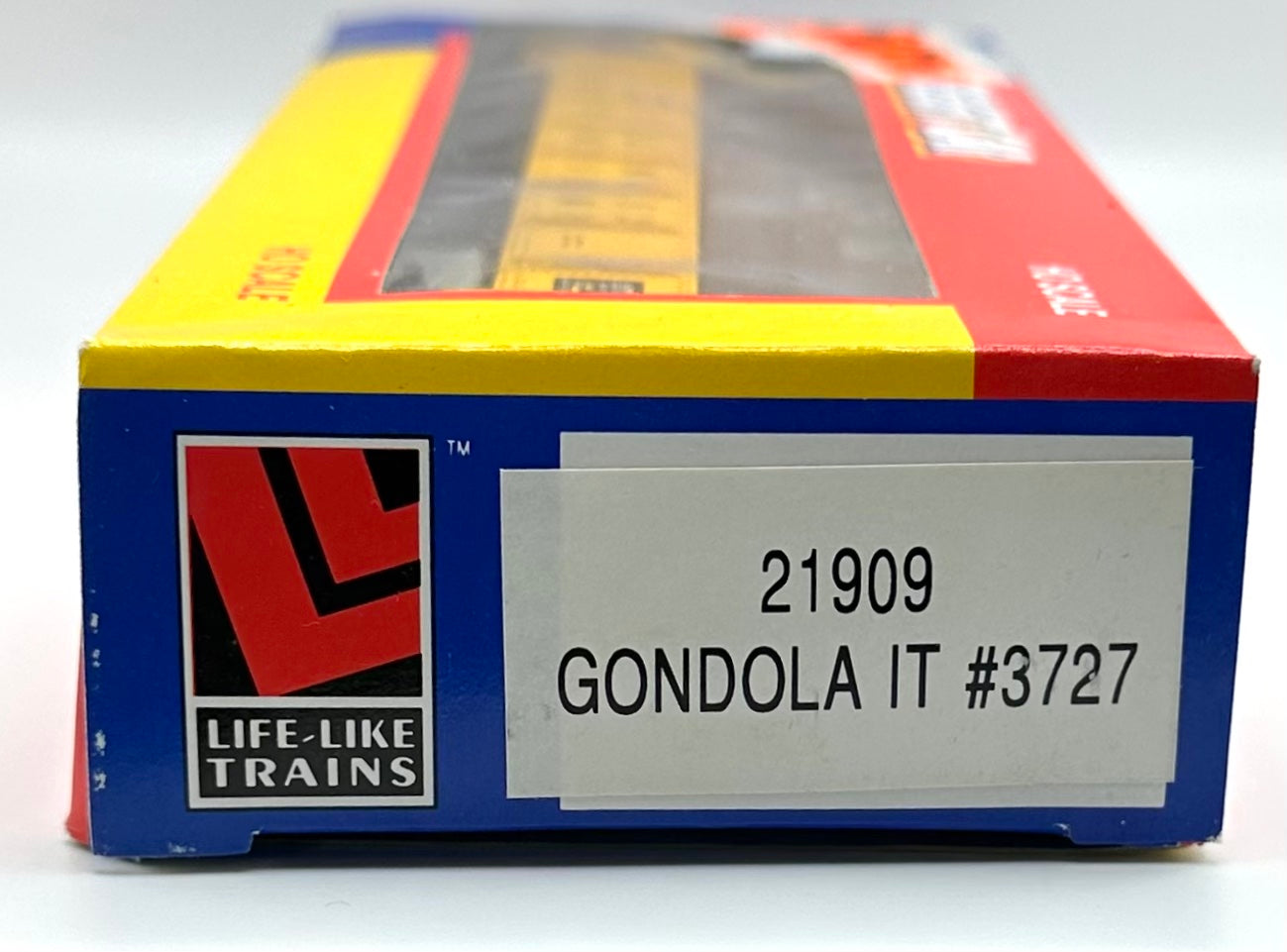 LifeLike HO Scale 21909 Illinois Terminal Steel rivet Sided Gondola ITC 3727