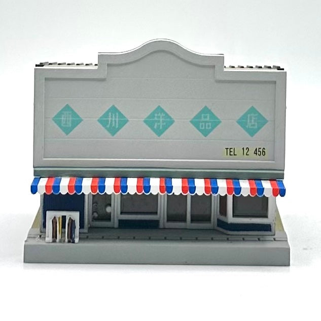 TomyTec N Scale Building Single Story Shop Fully assembled