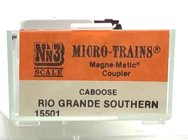 Micro Trains MTL Nn3 15501 Rio Grande Southern Offset Cupola Caboose WO409