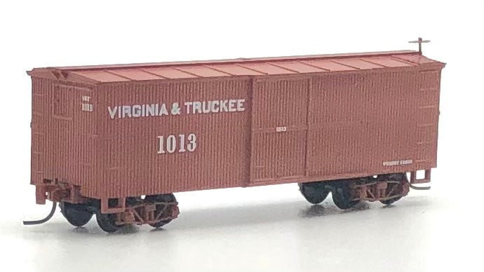 Micro Trains MTL Nn3 Narrow Gauge 15109 Virginia & Truckee Wood Sheathed 30' Box Carx Car