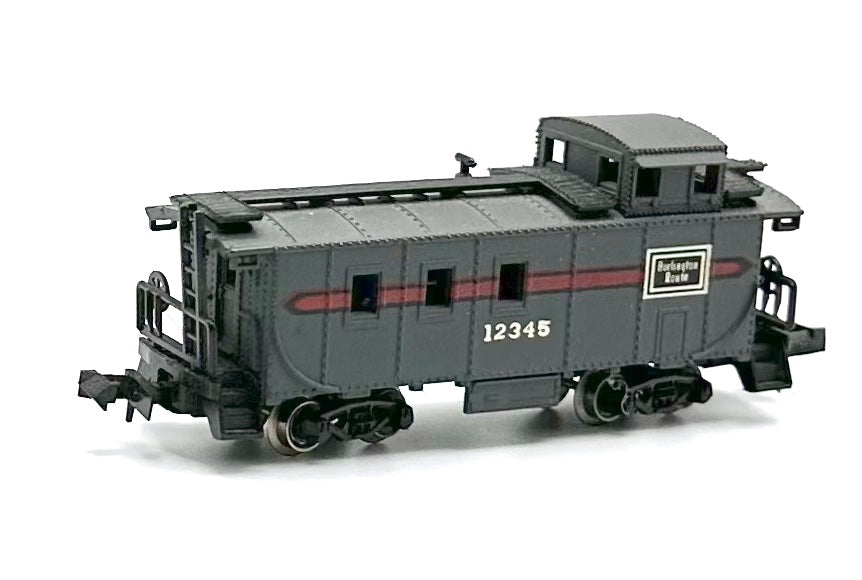 LifeLike N Scale Burlington Route Offset Cupola Rivet side caboose