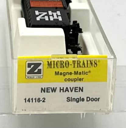 Micro Trains MTL Z Scale  14116-2 New Haven 50' Std. Box Car Single Door