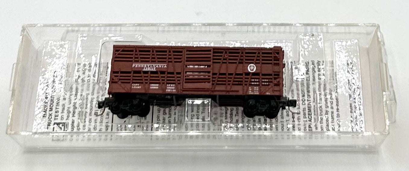 Micro Trains MTL Z Scale 520 00 184 Pennsylvania Railroad 40' Despatch Stock Car