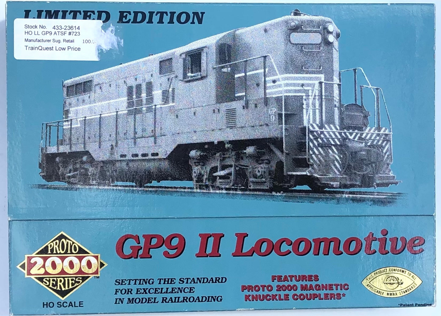 Proto 2000 (LifeLike) 23614 HO Scale Santa Fe GP9 II Diesel Locomotive 707