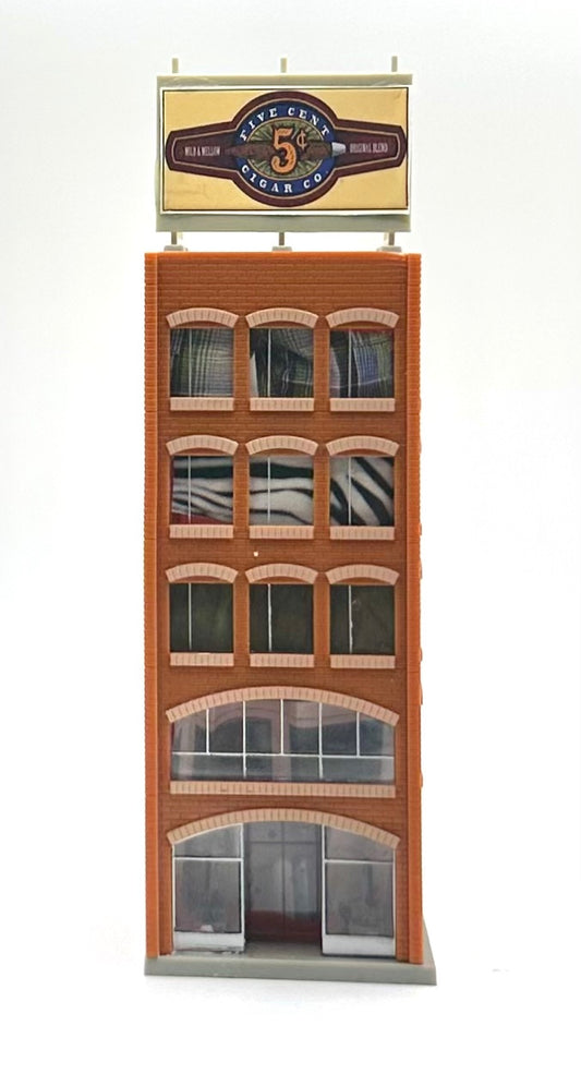 Tomix N Scale 4044 5-Story Office/Apartment Block.