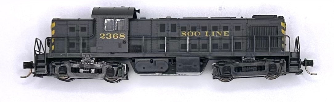 Atlas/Kato N Scale 4406 Soo Line RS-1 DC Diesel Locomotive 2368.