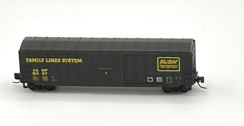 Micro Trains MTL Z Scale 14202-2 Family Lines Rib Side BoxCar.