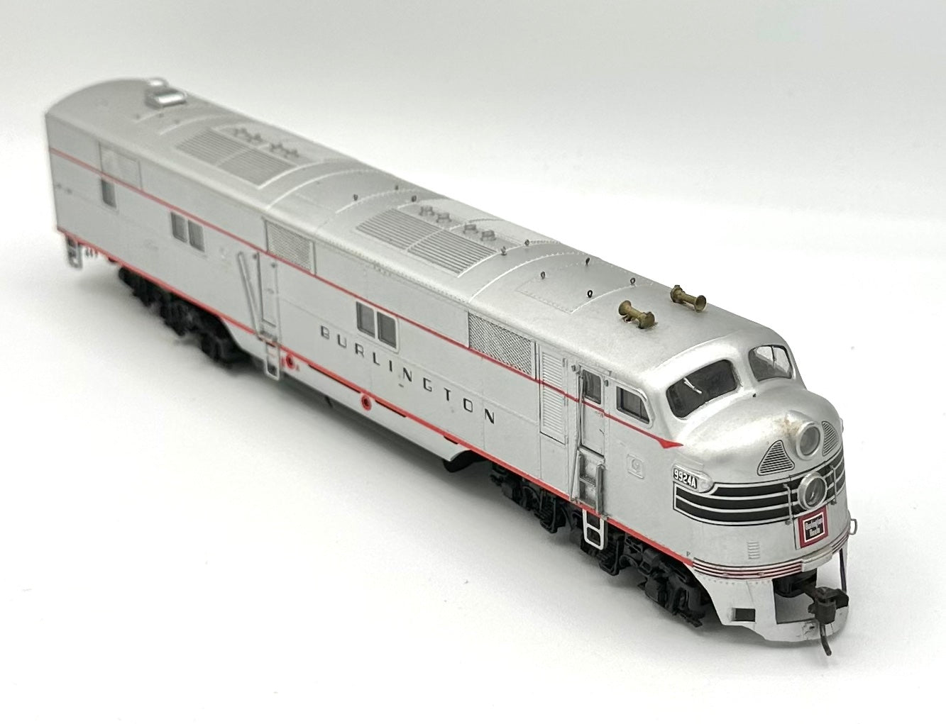 Lifelike HO Scale Burlington DC E8/E9 Locomotive 9924A