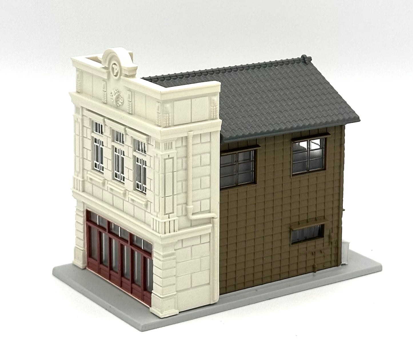 Kato N Scale 23-473 Stone Masonry Construction Shop Fully assembled