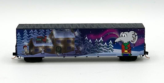 Micro Trains MTL N Scale 102 00 140 Micro Mouse 2018 Christmas 60' Box Car