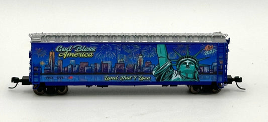 Atlas N Scale 4th July "GOD BLESS AMERICA" Holiday Special 2022 50 006 164
