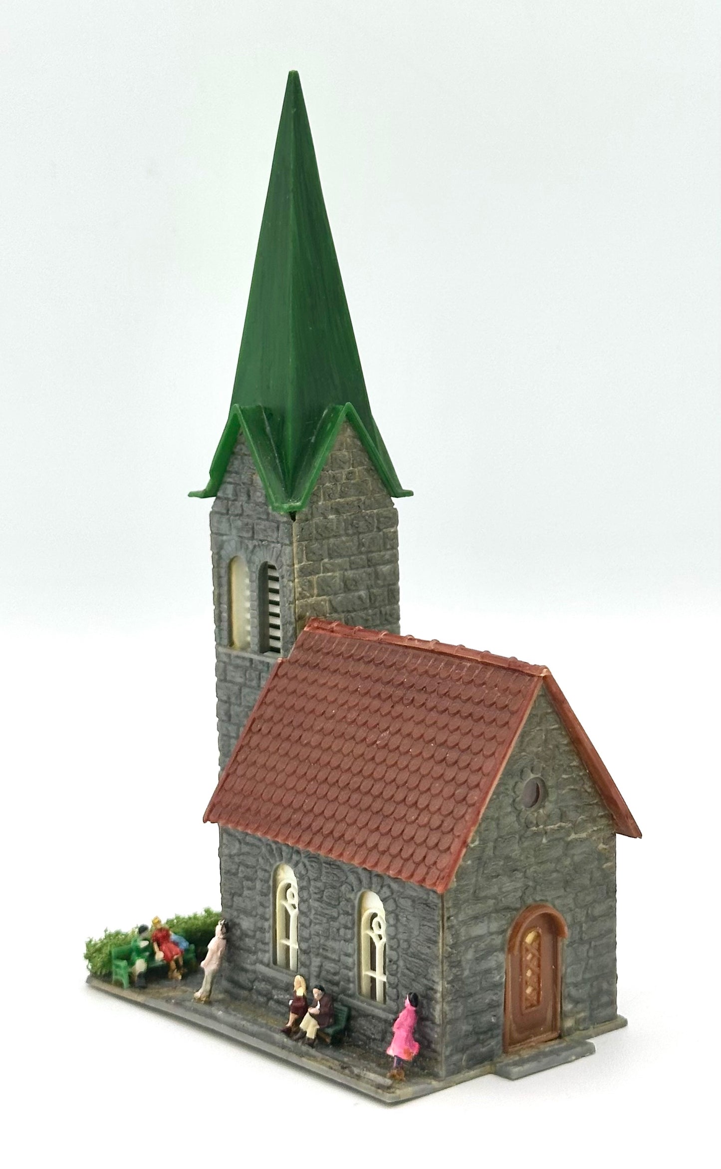 Faller N Scale Building Small Country Church Lighted