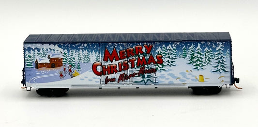 Micro Trains MTL N Scale 102 00 130 Micro Mouse 2017 Christmas 60'HC Box Car