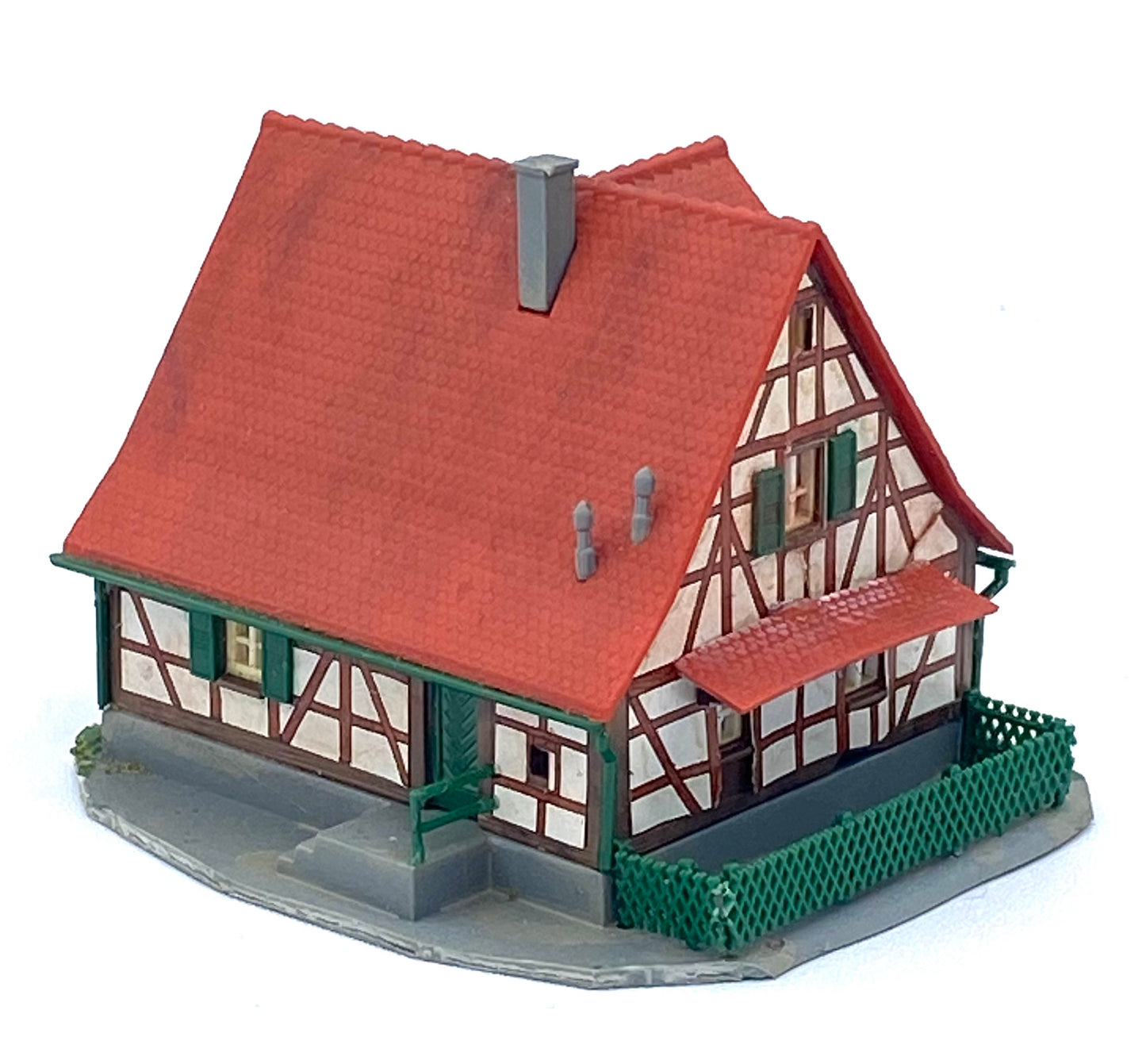 Kibri Z Scale 3-Story Timber Framed German Style House Fully Assembled