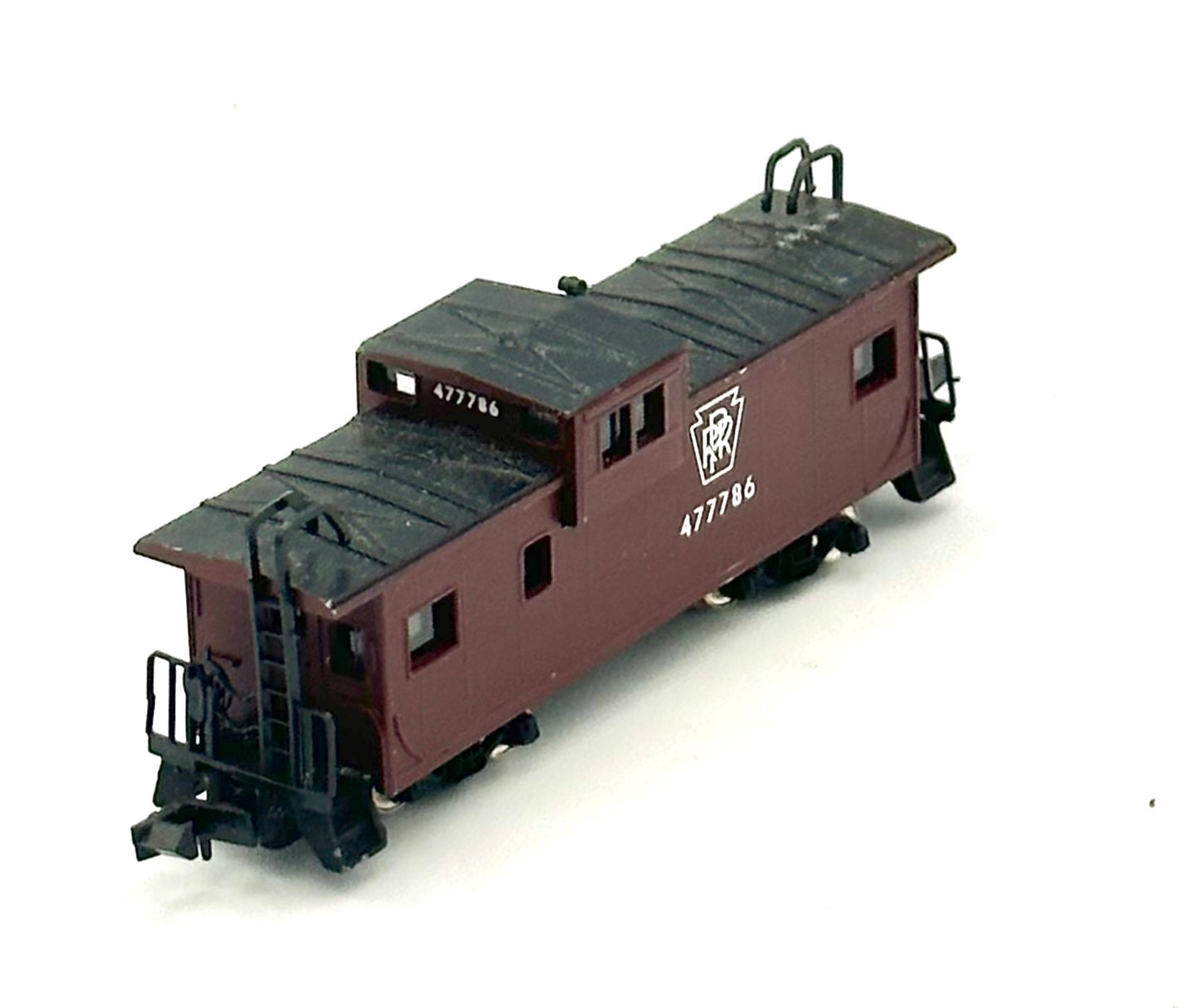 Con-Cor N Scale Pennsylvania Paneled Offset Caboose 477786