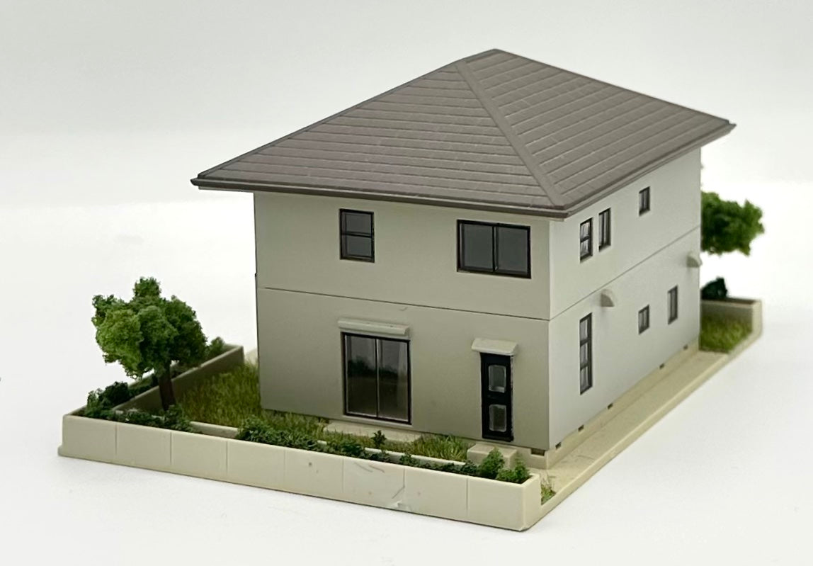 Kato N Scale 23-404 2-Story Town Home with Landscaped yard