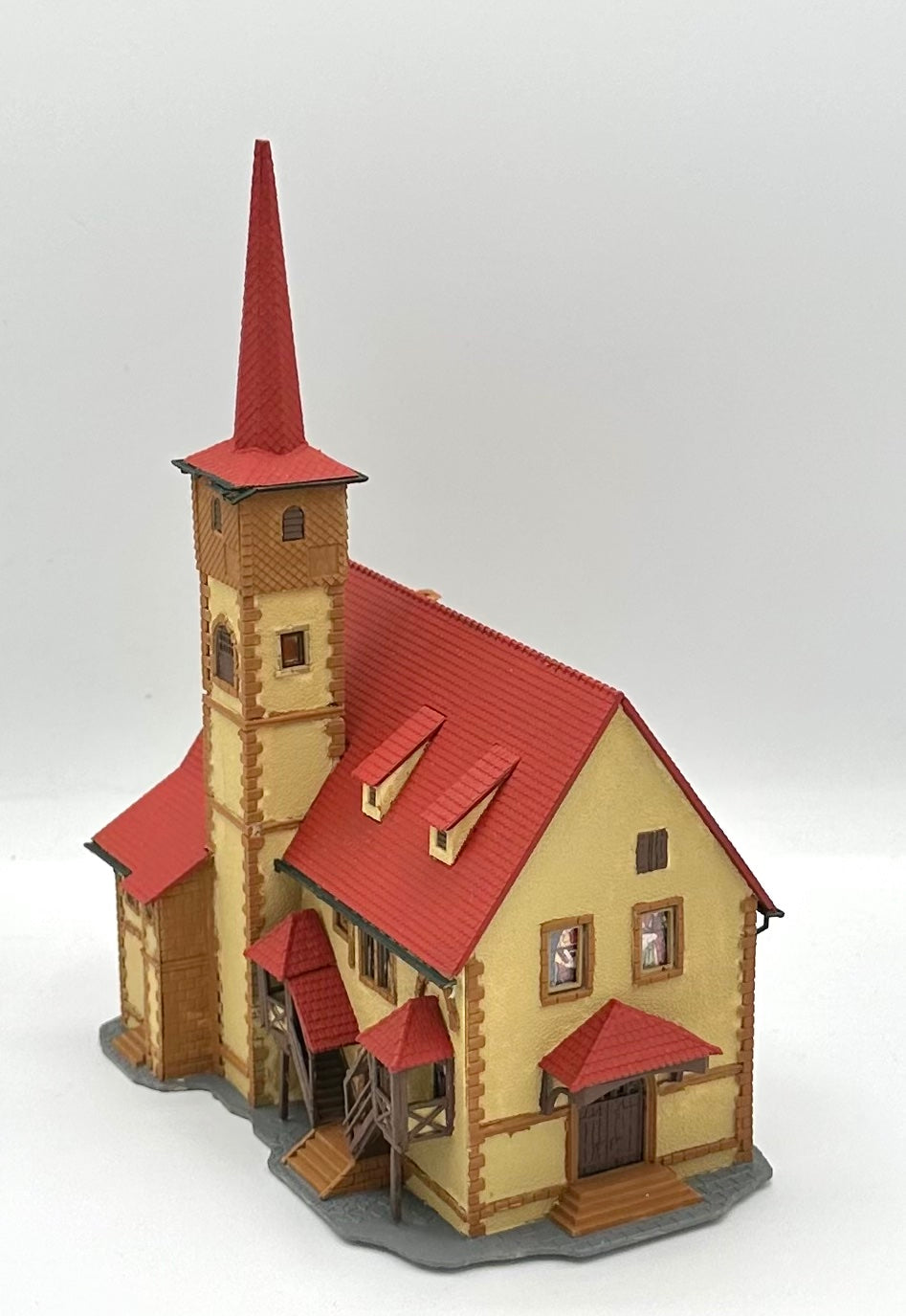 Vollmer N Scale 47736 Custom Painted 24134 Ditzingen Large Church